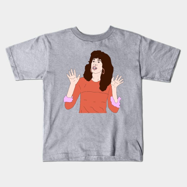 Janice Kids T-Shirt by VideoNasties